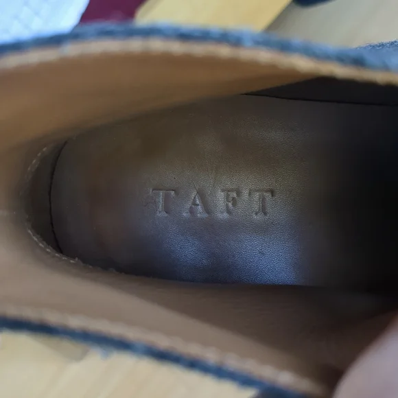 Taft The Jack in Grey/Oxblood Sz 10 US 43 EU - Picture 8 of 9